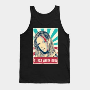 Vintage Classic Alissa White Gluz Tank Top